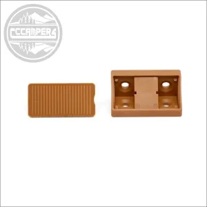 Light Brown Corner Joint with Cover Conectors x 20 pcs